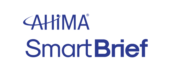 AHIMA Smart Brief logo link to sign up