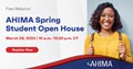 Join us for the Spring Student Open House on March 28th